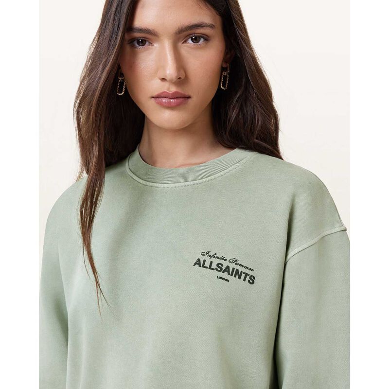 AllSaints Etta Soleil Oversized Sweatshirt image number 2